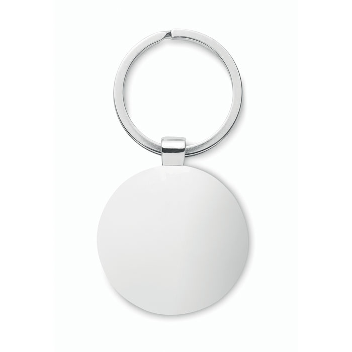 Брелок круглый бамбук, древесный-5