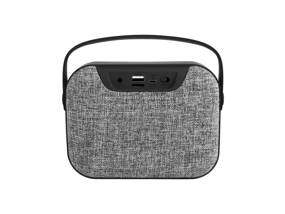 Портативная колонка Rombica Mysound Mia с логотипом, серый-3