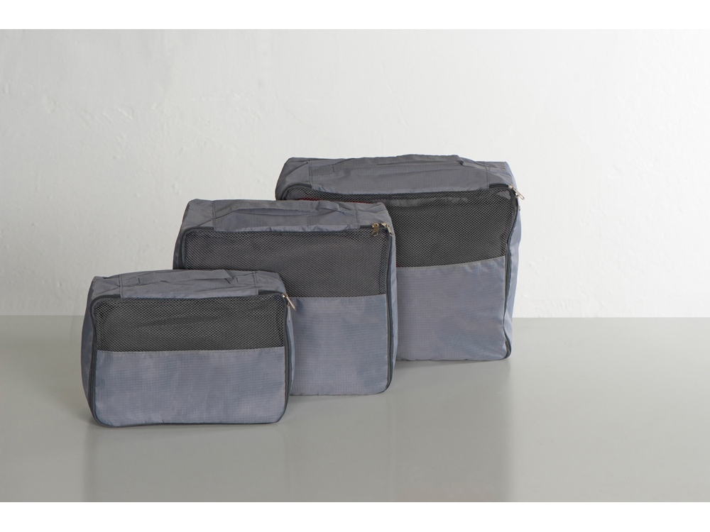 Комплект чехлов для путешествий Easy Traveller, серый-10