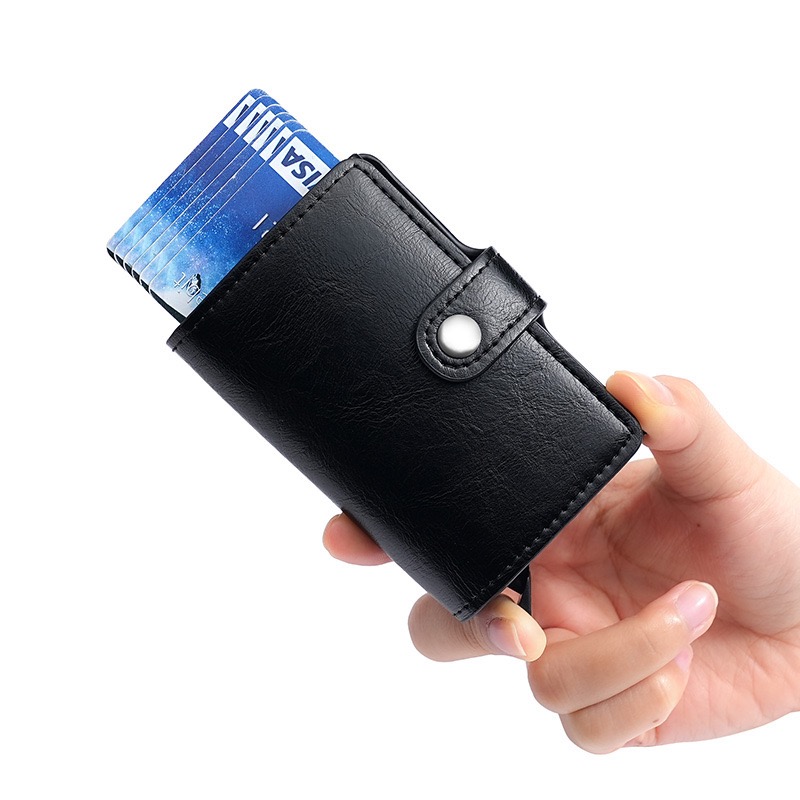 Держатель банковских карт Bakara, Черный-4