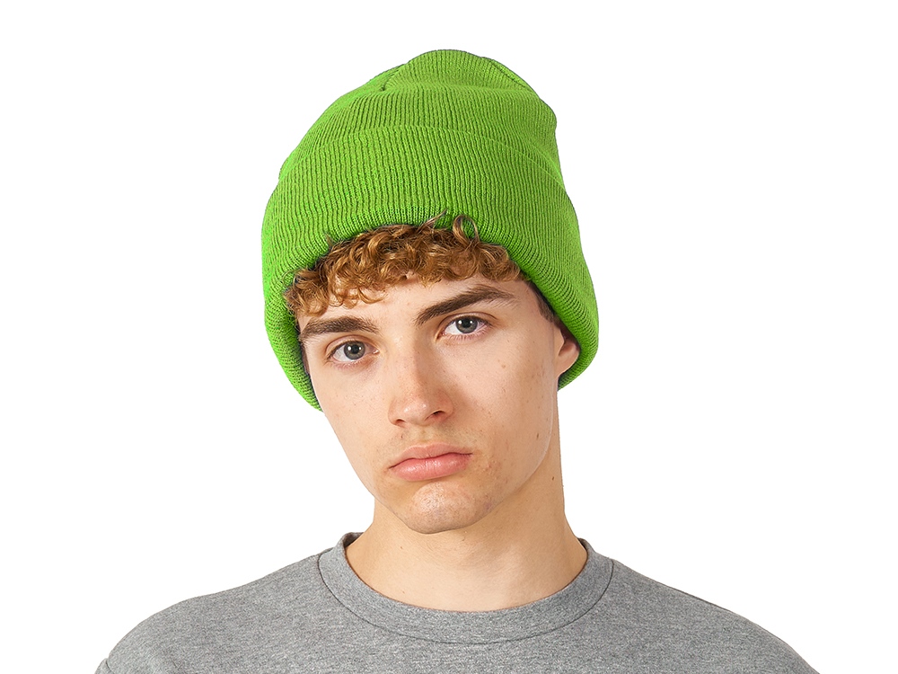 Шапка Dunant, двуслойная, зеленое яблоко-1