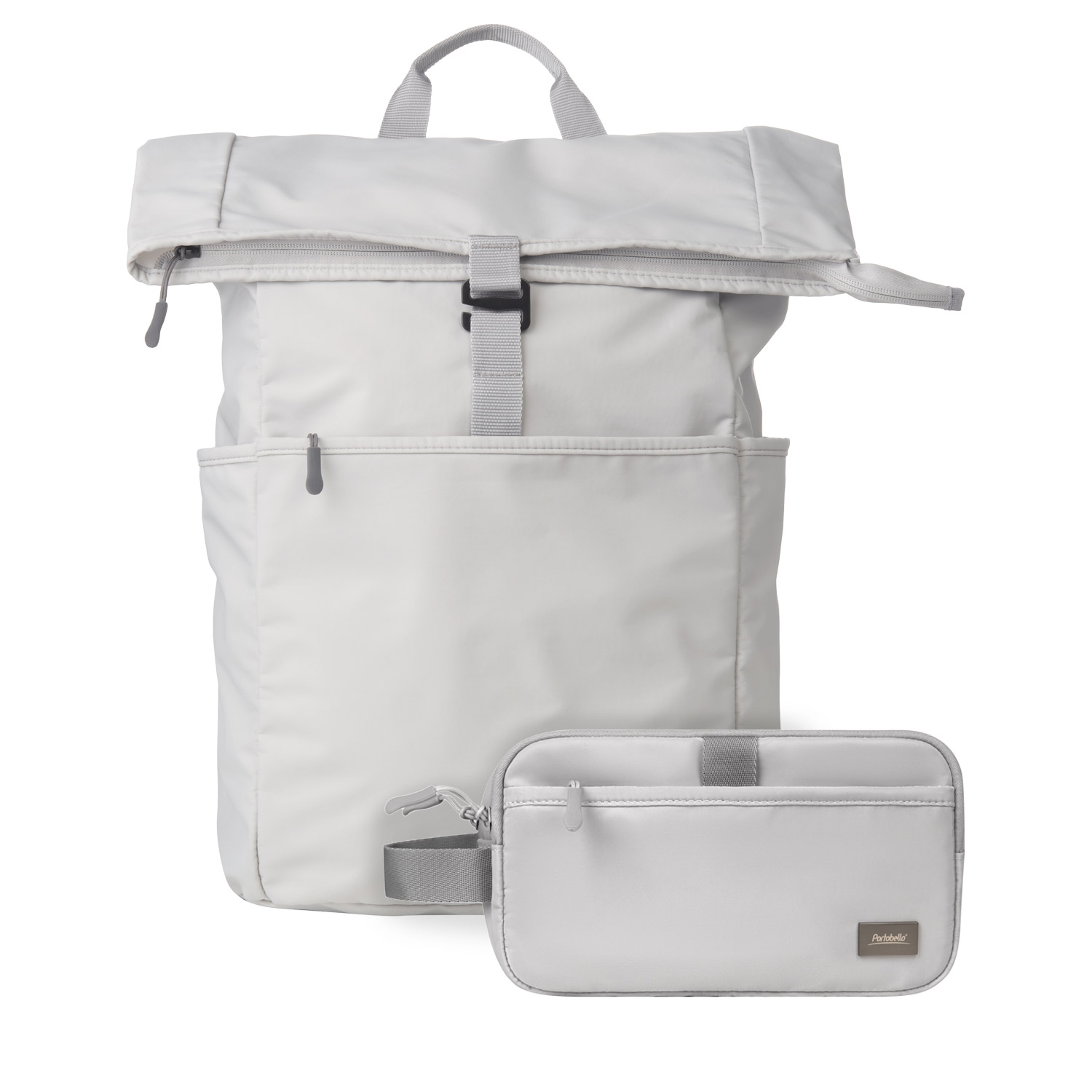 Подарочный набор Бостон (Boston) + дорожная косметичка, серый-0