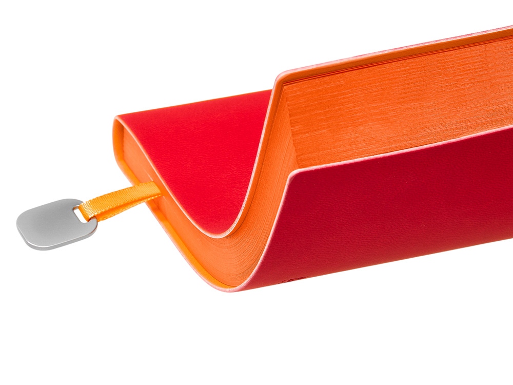 Ежедневник А5 недатированный Mercury, красный-5