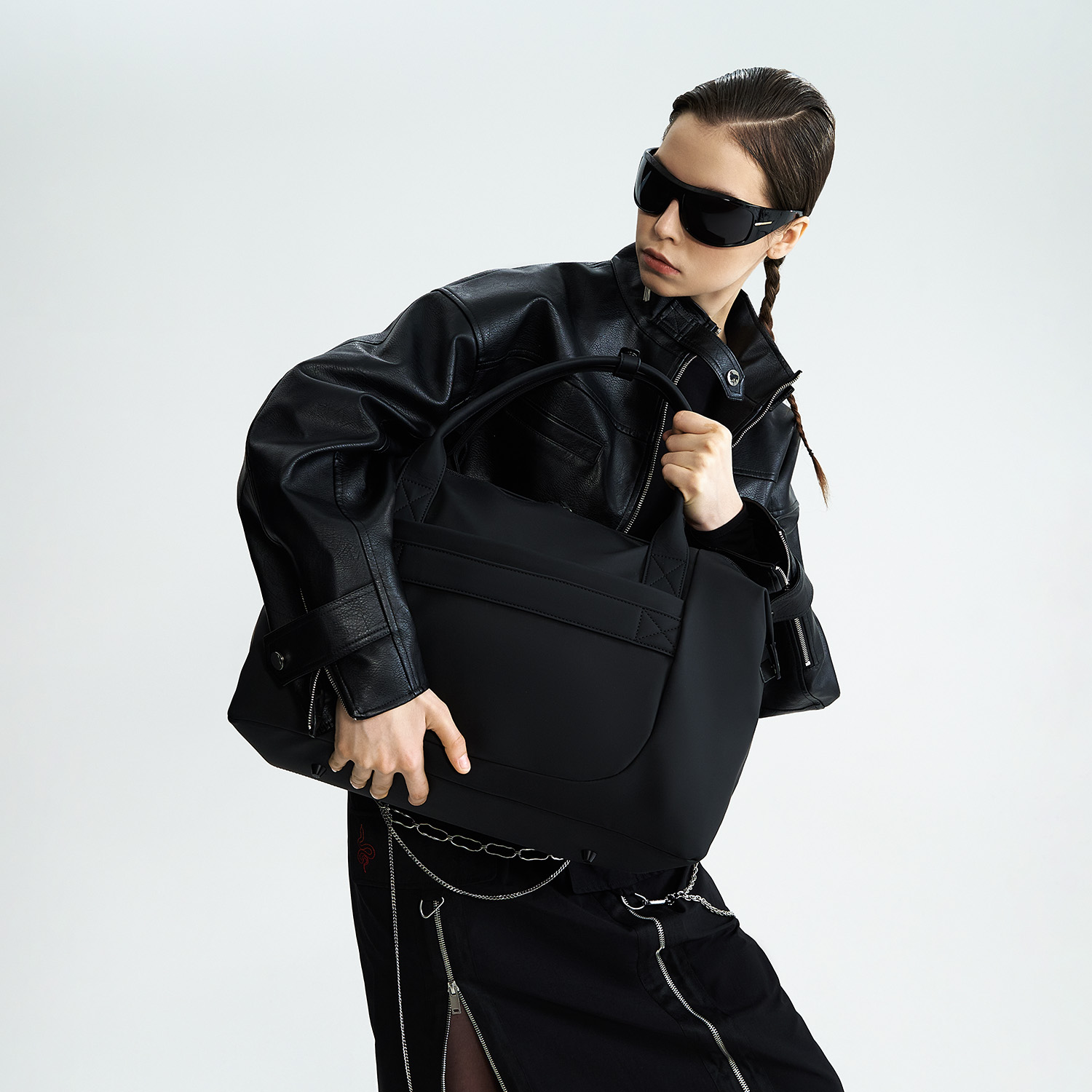 Сумка дорожная Мадрид (Madrid), черная-11