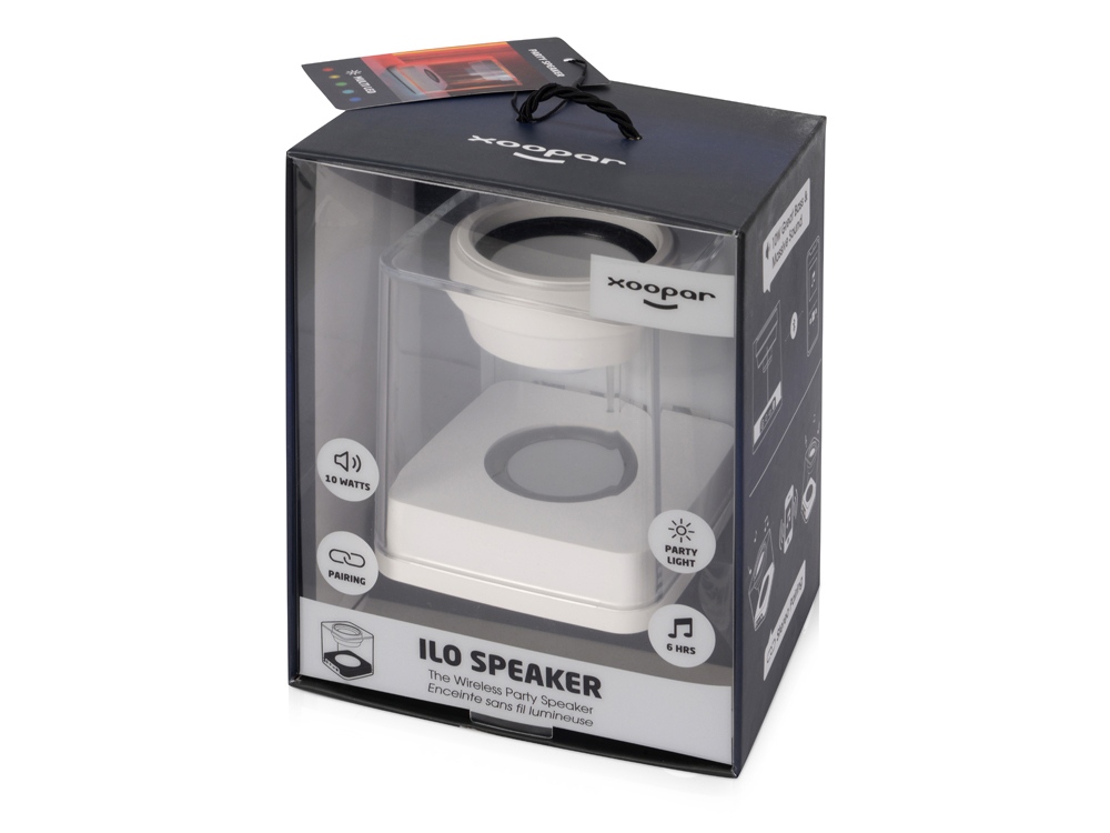 Портативная колонка Xoopar модель iLO Speaker STEREO 10 Вт, белый-12