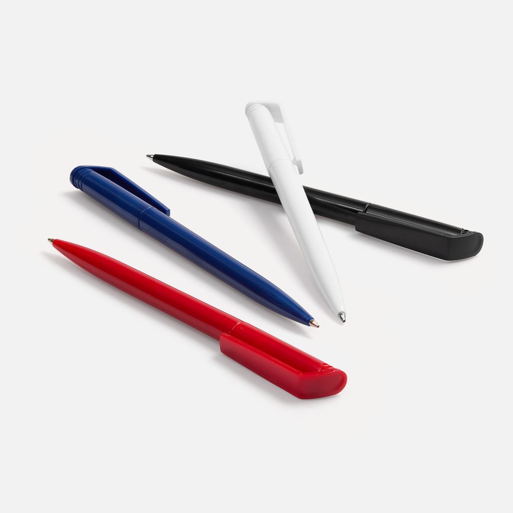 Ручка шариковая Flip, красная-4