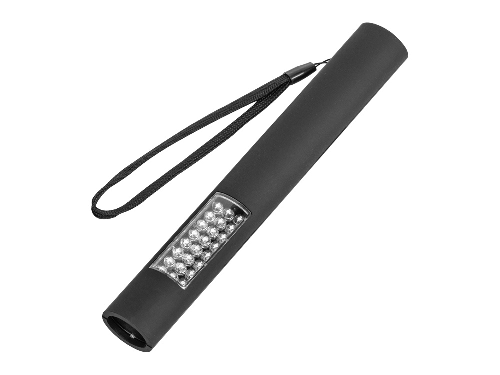 Магнитный фонарик Tau, 28 светодиодов, черный-1