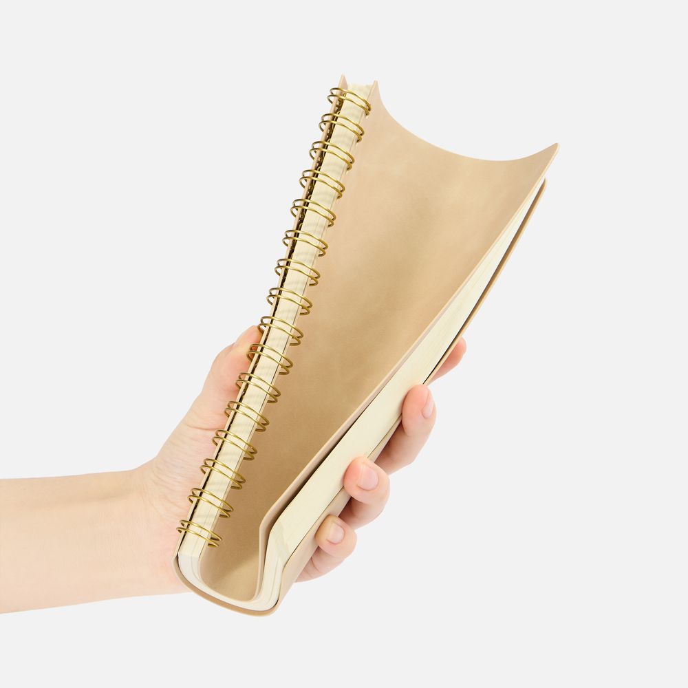 Ежедневник Spiral, недатированный, бежевый-3