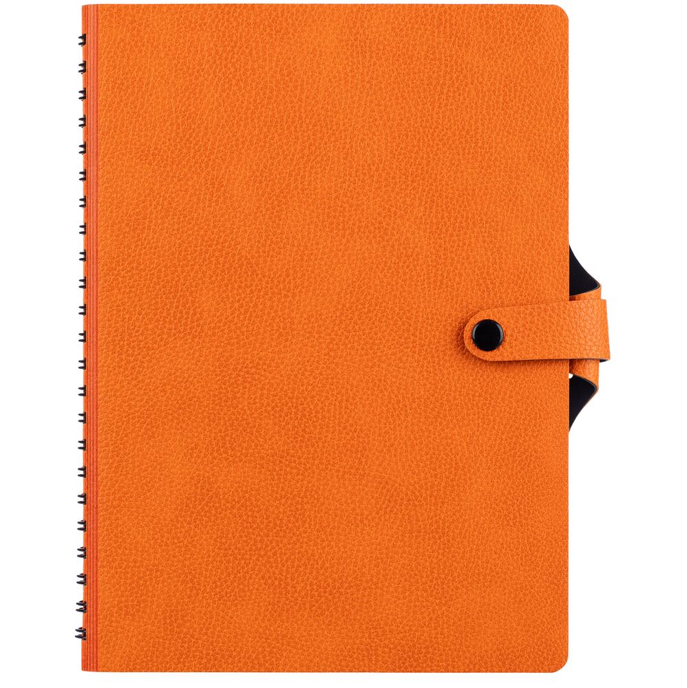Ежедневник Strep Front на заказ, недатированный, оранжевый-1