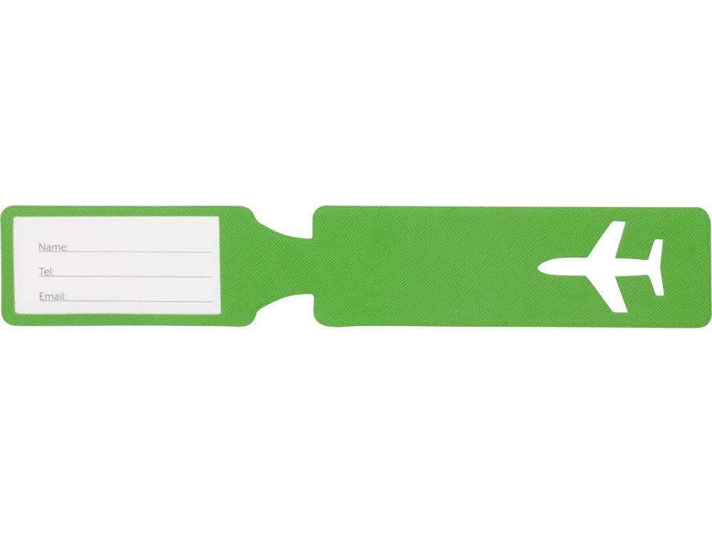 Багажная бирка Favor, зеленый-4