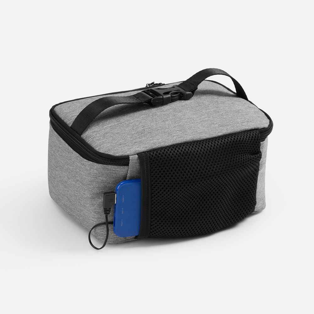 Изотермическая сумка с функцией подогрева Oneworld, серая-3