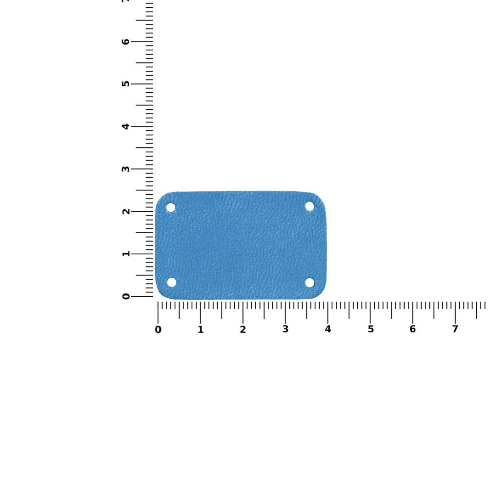 Лейбл Eta Latte, S, голубой-1