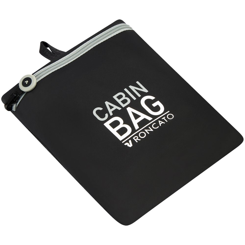 Сумка дорожная Compact Neon, черная с белым-3