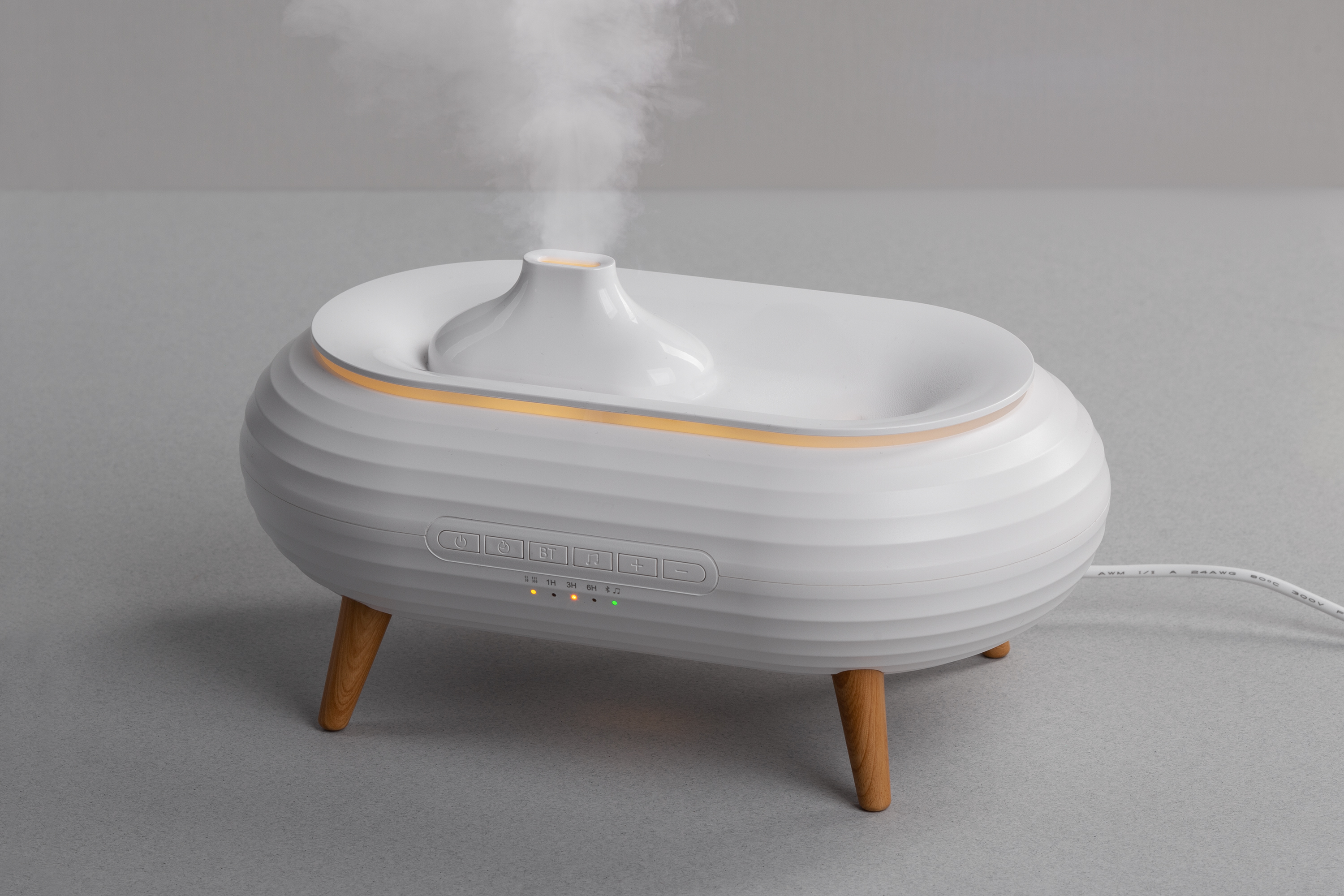 Увлажнитель воздуха "Smart Air" с bluetooth-колонкой, мелодиями и релаксирующими шумами, с подсветкой и ароматизатором-0