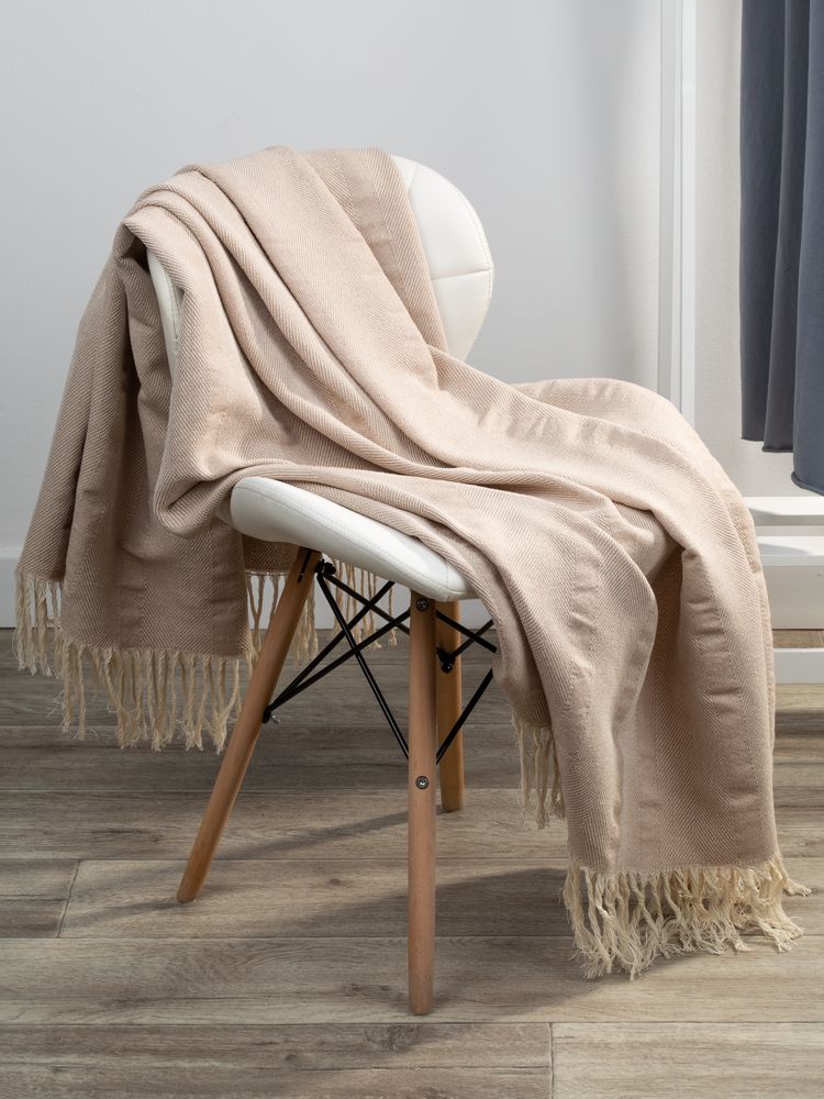 Плед «Сенеж», бежевый-2