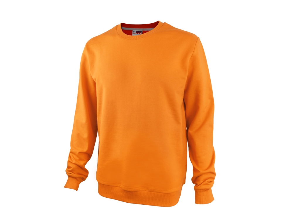 Свитшот Motion унисекс с начесом, оранжевый-6