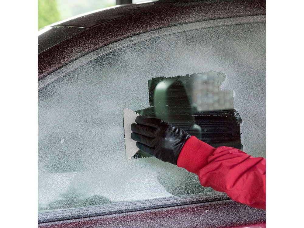 Треугольный скребок Frosty 2.0, белый-2