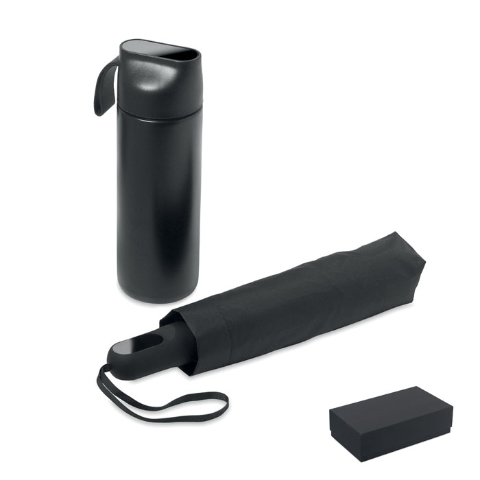 Подарочный набор 2 предмета, черный-0