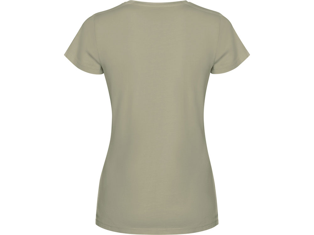 Футболка Fiyi женская, светлый хаки выстиранный-1
