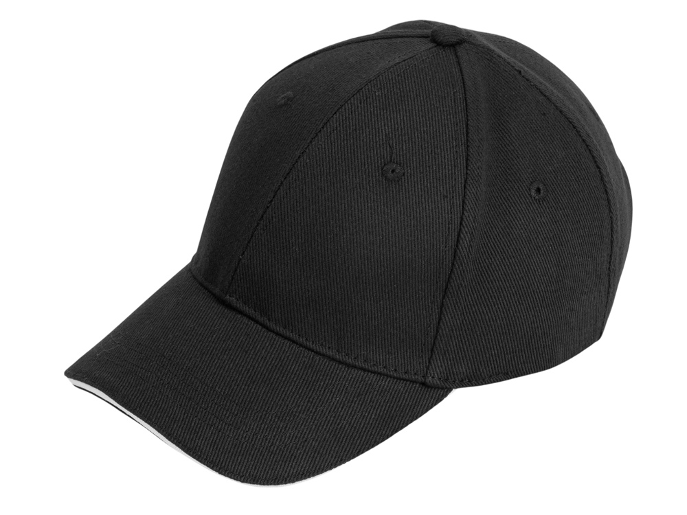 Бейсболка Cancun, черный/белый-3