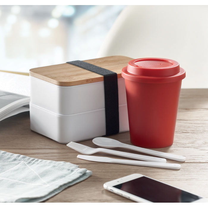 Стакан 350 мл, красный-1