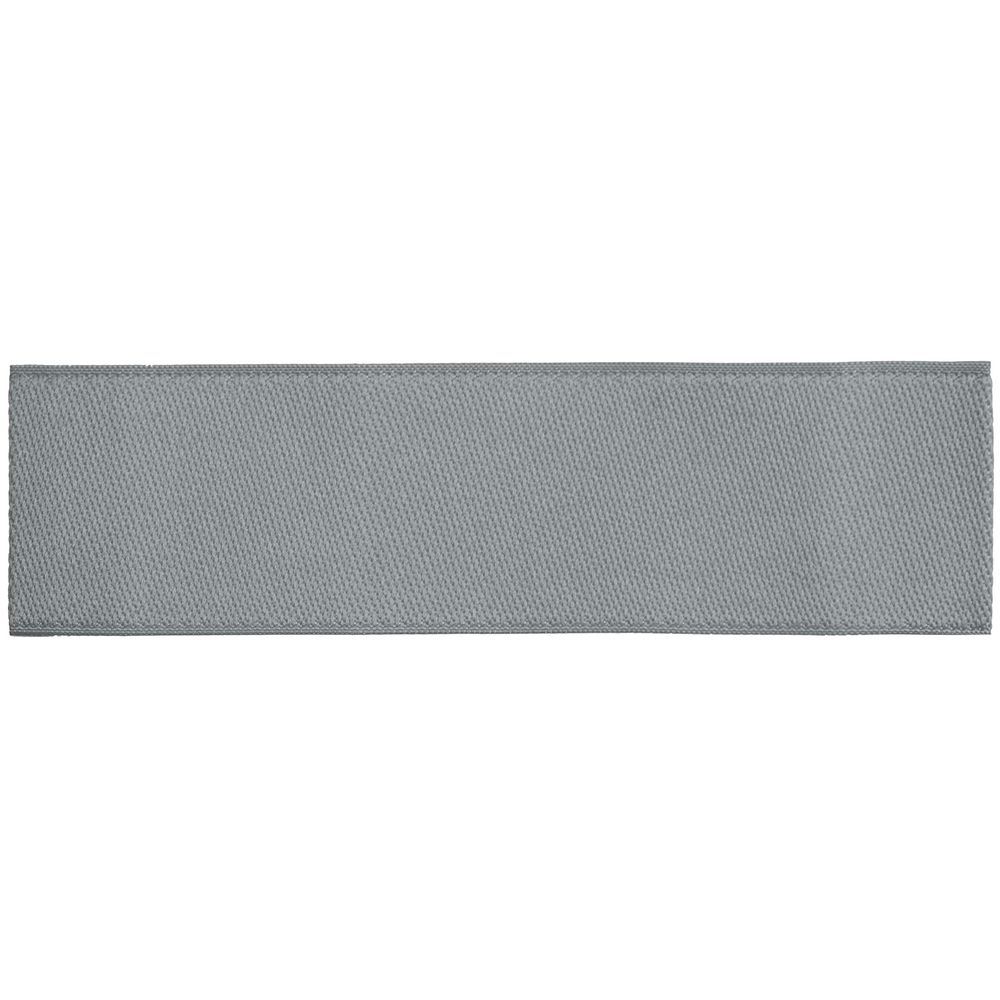 Лейбл тканевый Epsilon, S, серый-1