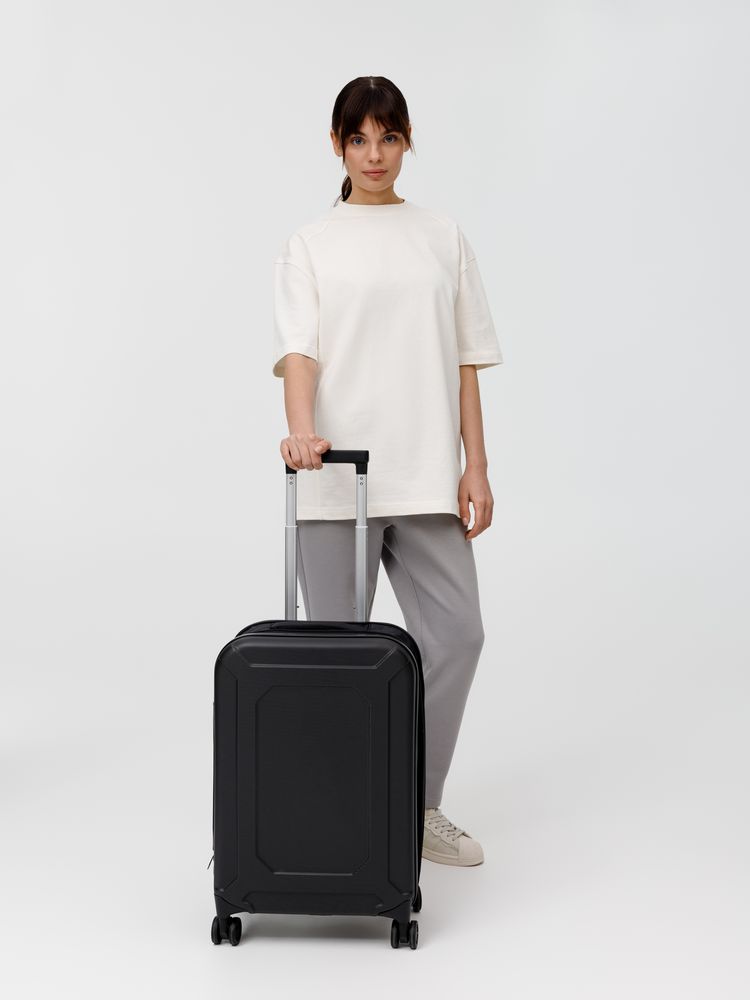 Чемодан Platta, черный-8