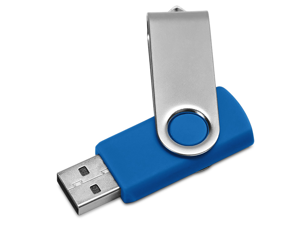 Флеш-карта USB 2.0 16 ГБ Флэш С1, синий-0