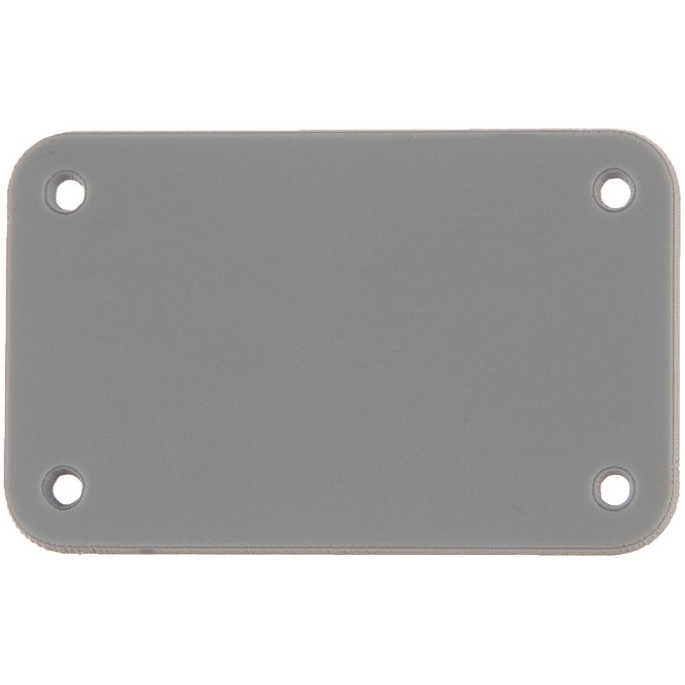 Лейбл из ПВХ Kreta, S, серый-1