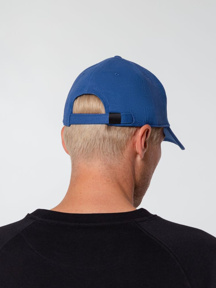 Бейсболка Hillside, синяя-7