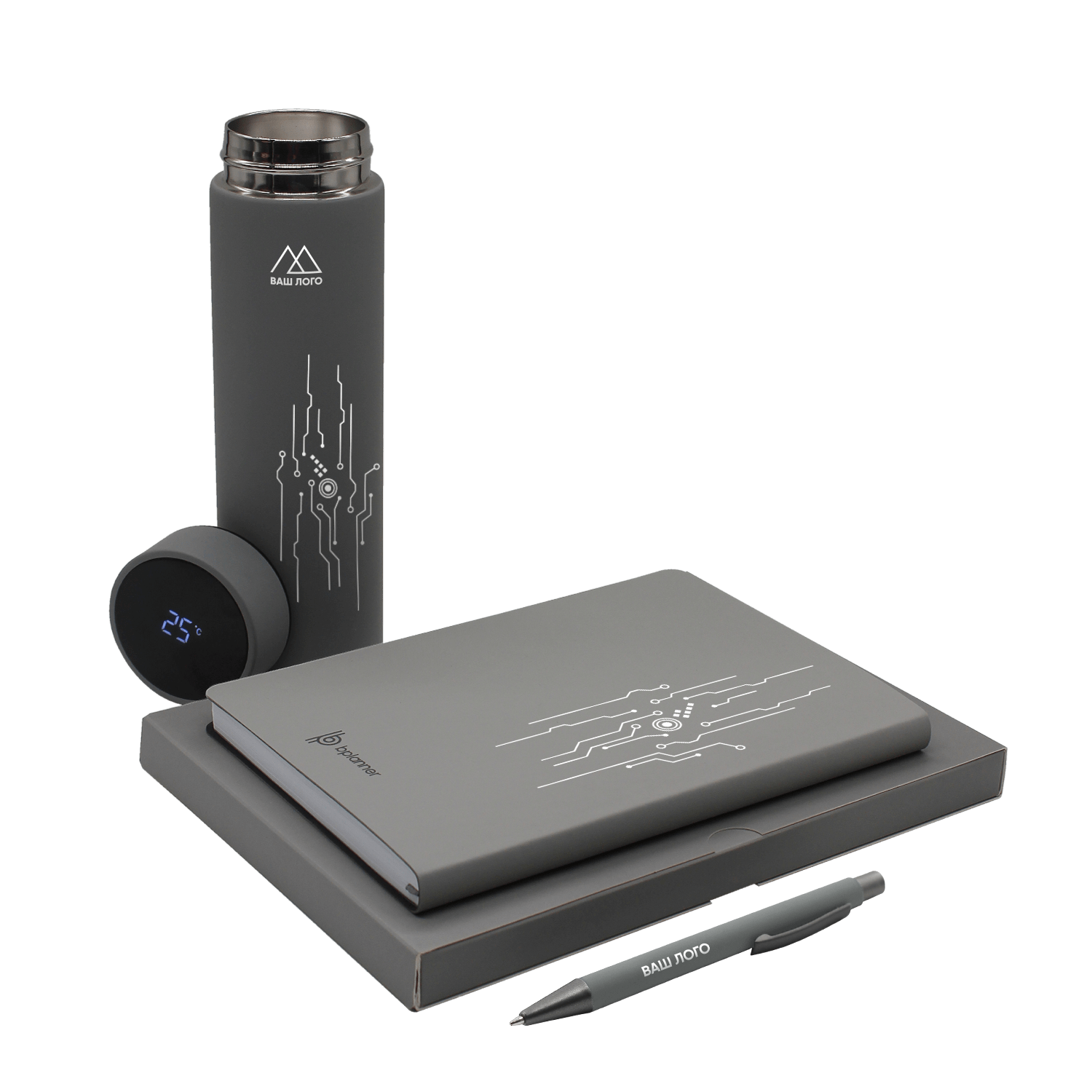 Набор Bplanner street (неокрашенный с серым)-4