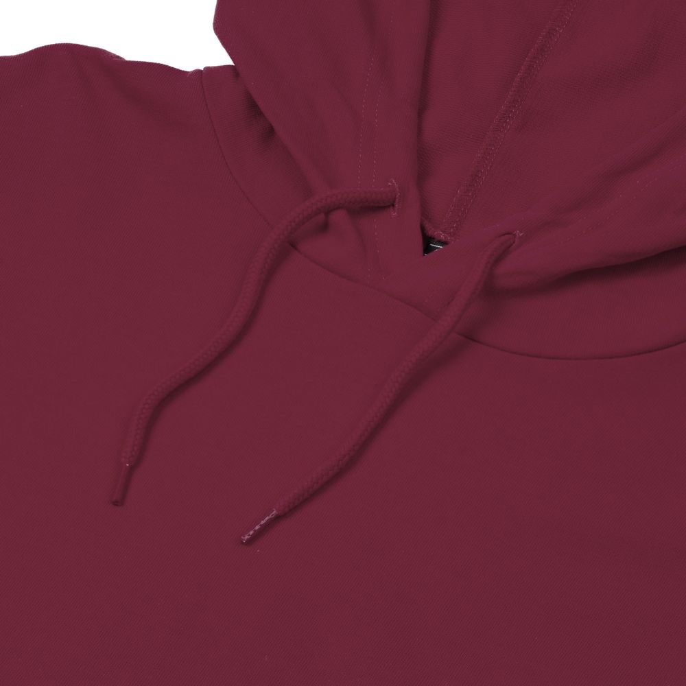 Толстовка с капюшоном унисекс Hoodie, бордовая-3