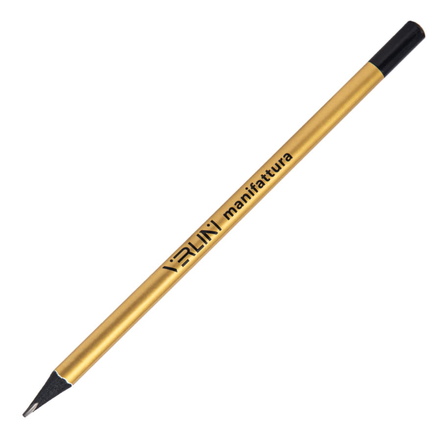 Карандаш чернографитный трехгранный IMAGE, HB, золотистый, черный-6