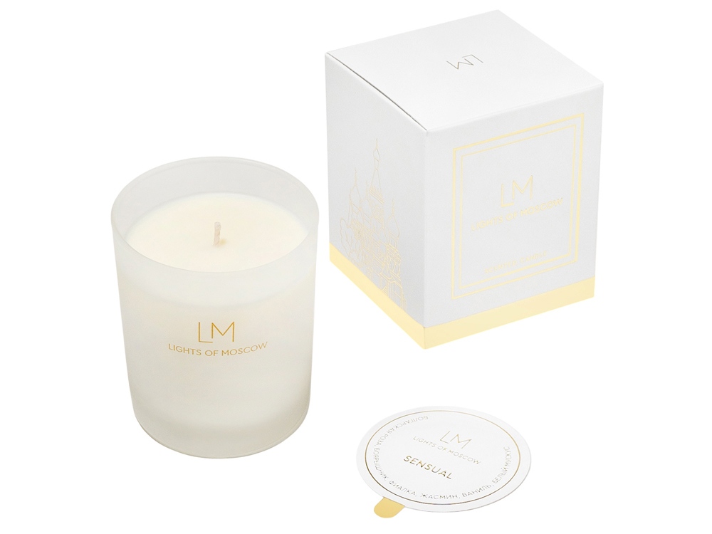 Ароматическая свеча в матовом стакане Sensual, коллекция Exclusive, 250 мл-0