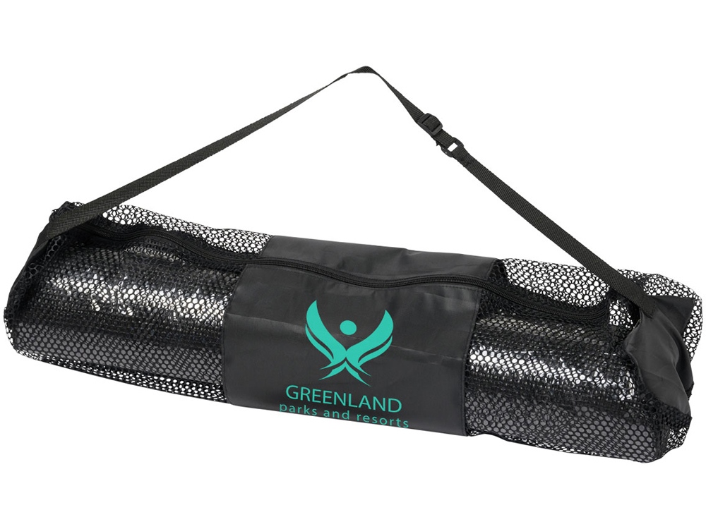 Коврик для йоги Babaji, черный-4