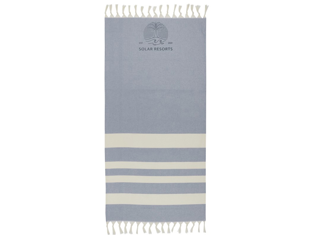 Anders полотенце для хаммама 147 x 75,5 см - Ярко-синий-3