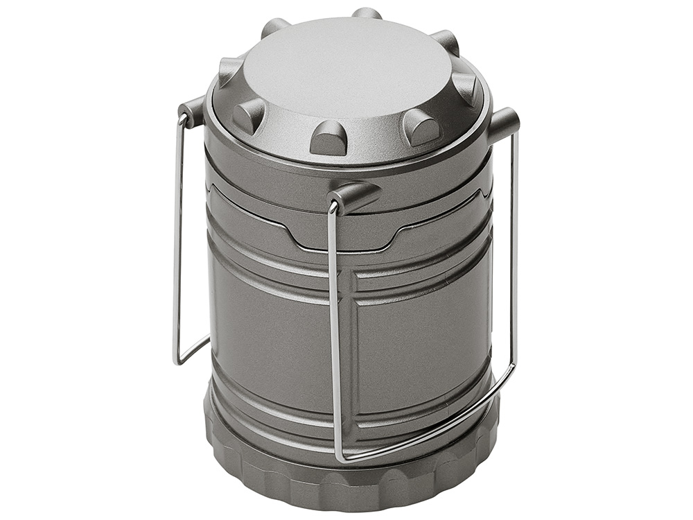 Туристический фонарь с эффектом пламени Beacon, серый-7