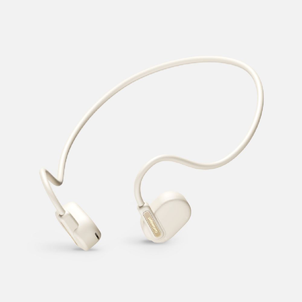 Беспроводные наушники OpenAir Arc, бежевые-0