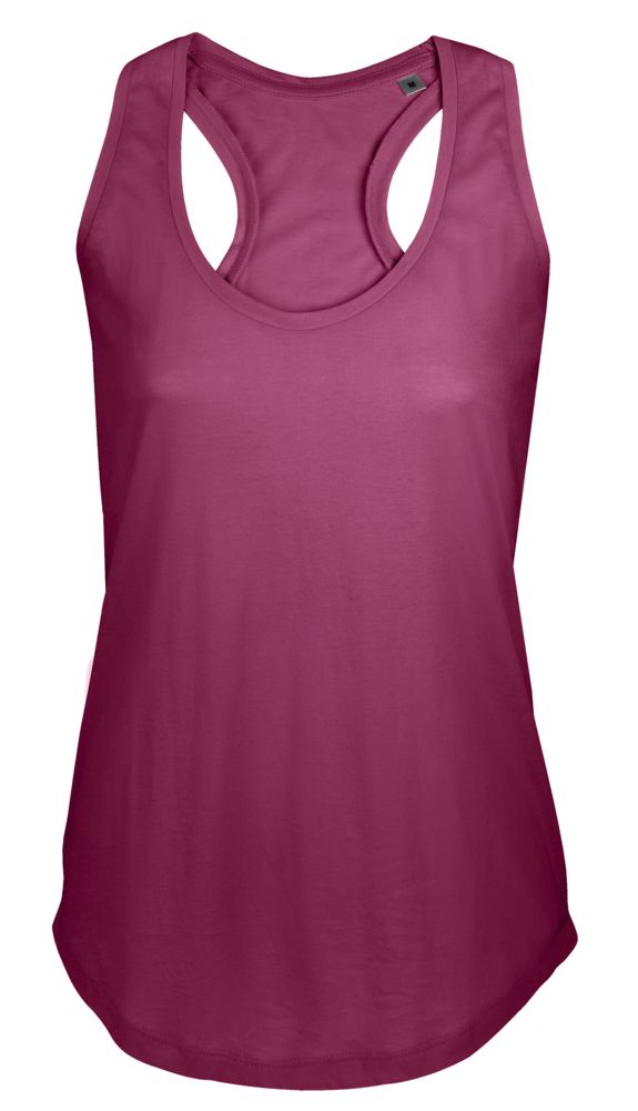 Майка женская Moka 110, темно-розовая (малиновая)-0