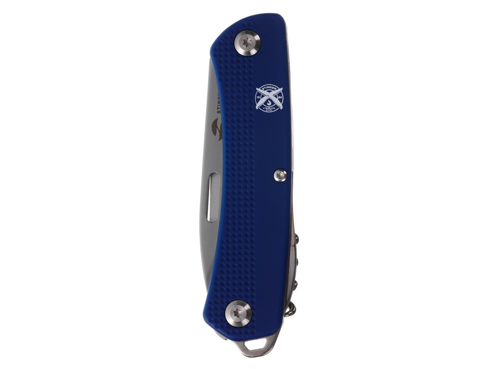 Нож перочинный Stinger, 103 мм, 10 функций, материал рукояти: АБС-пластик (синий)-5