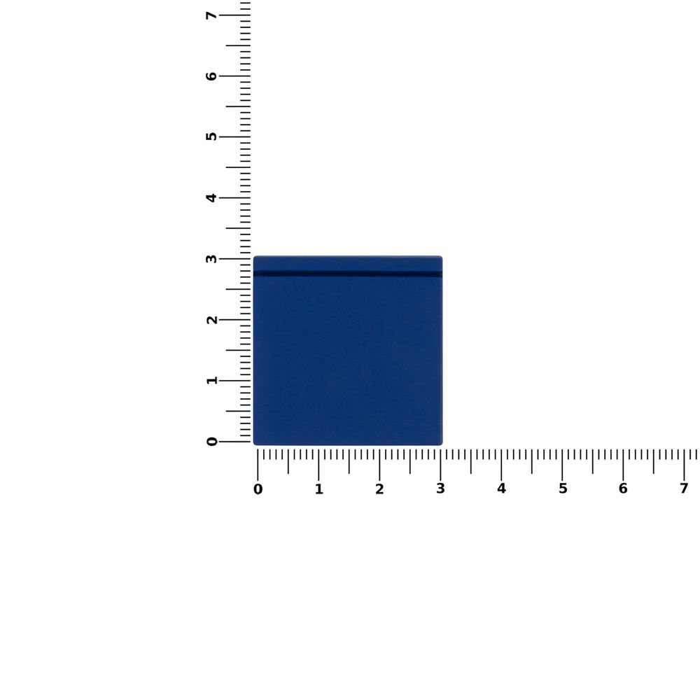 Лейбл из ПВХ Kare, синий-1