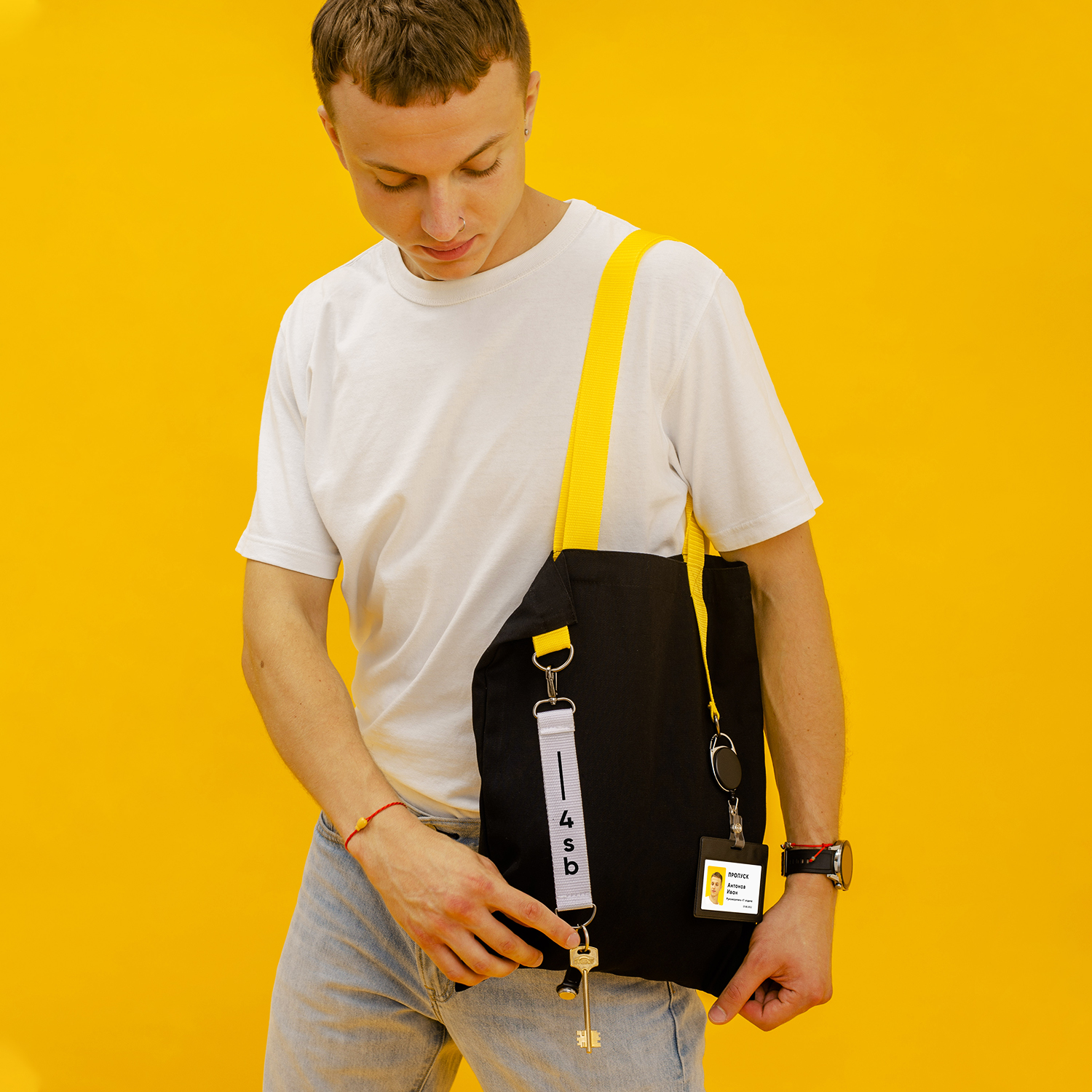 Ремувка 4sb с полукольцом (белый)-7