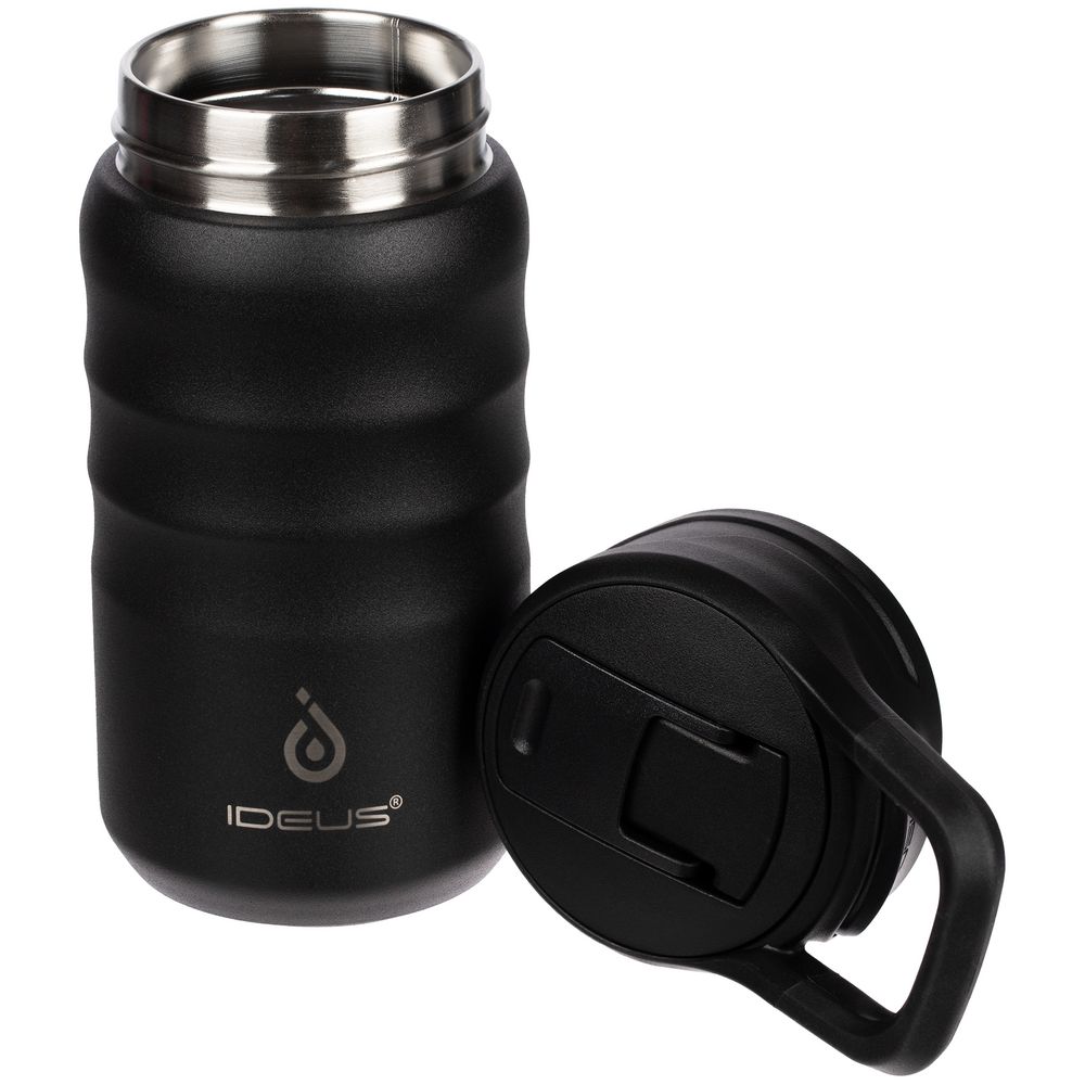 Термобутылка Fujisan 2.0, черная-3