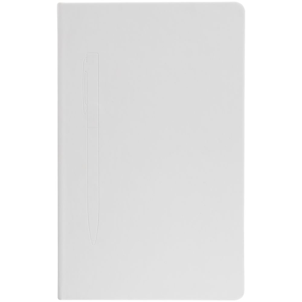 Ежедневник Magnet Shall, недатированный, белый-3