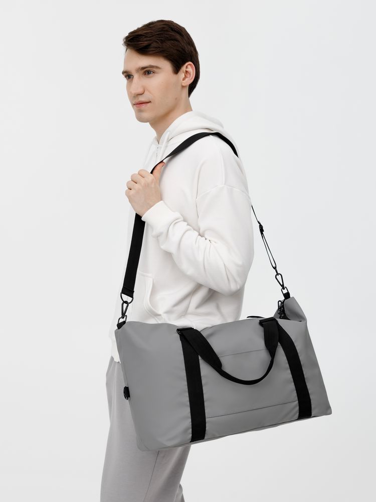 Сумка дорожная Altro, серая-4