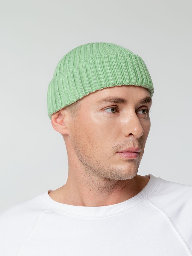 Шапка Hipsta, зеленая (мятная)-3