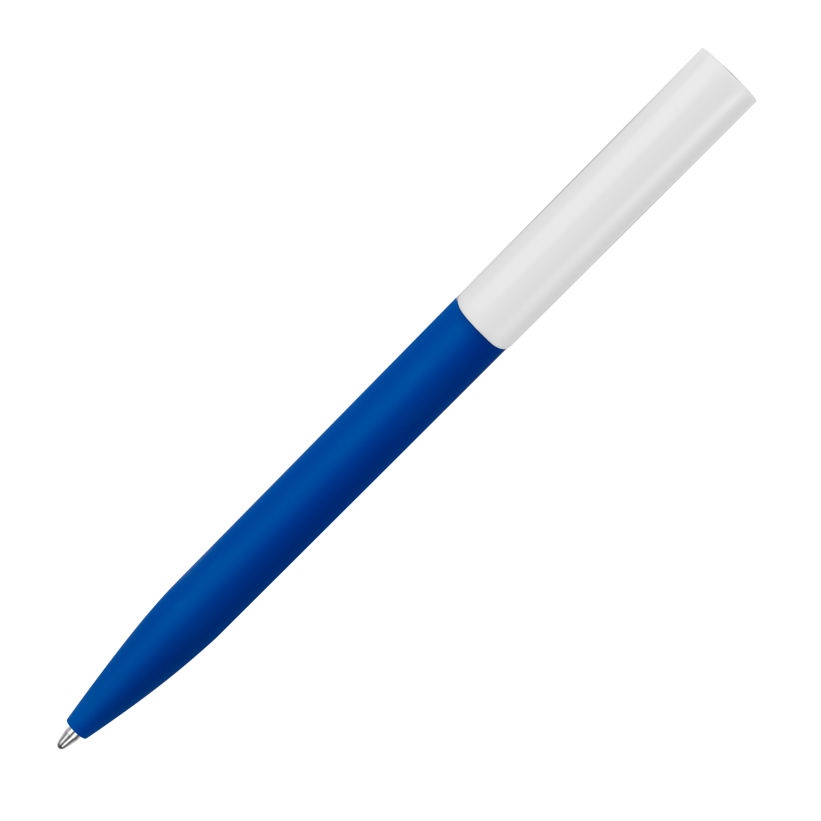 Ручка пластиковая Spark софт-тач, Синий-1