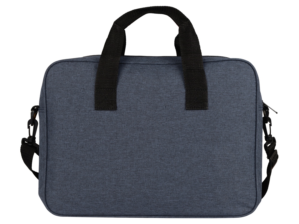 Сумка для ноутбука Wing с вертикальным наружным карманом, синий-5