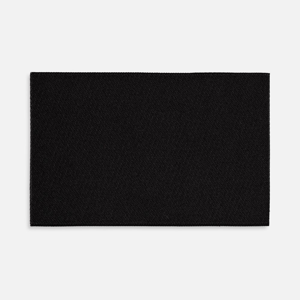 Лейбл тканевый Epsilon, XL, черный-1