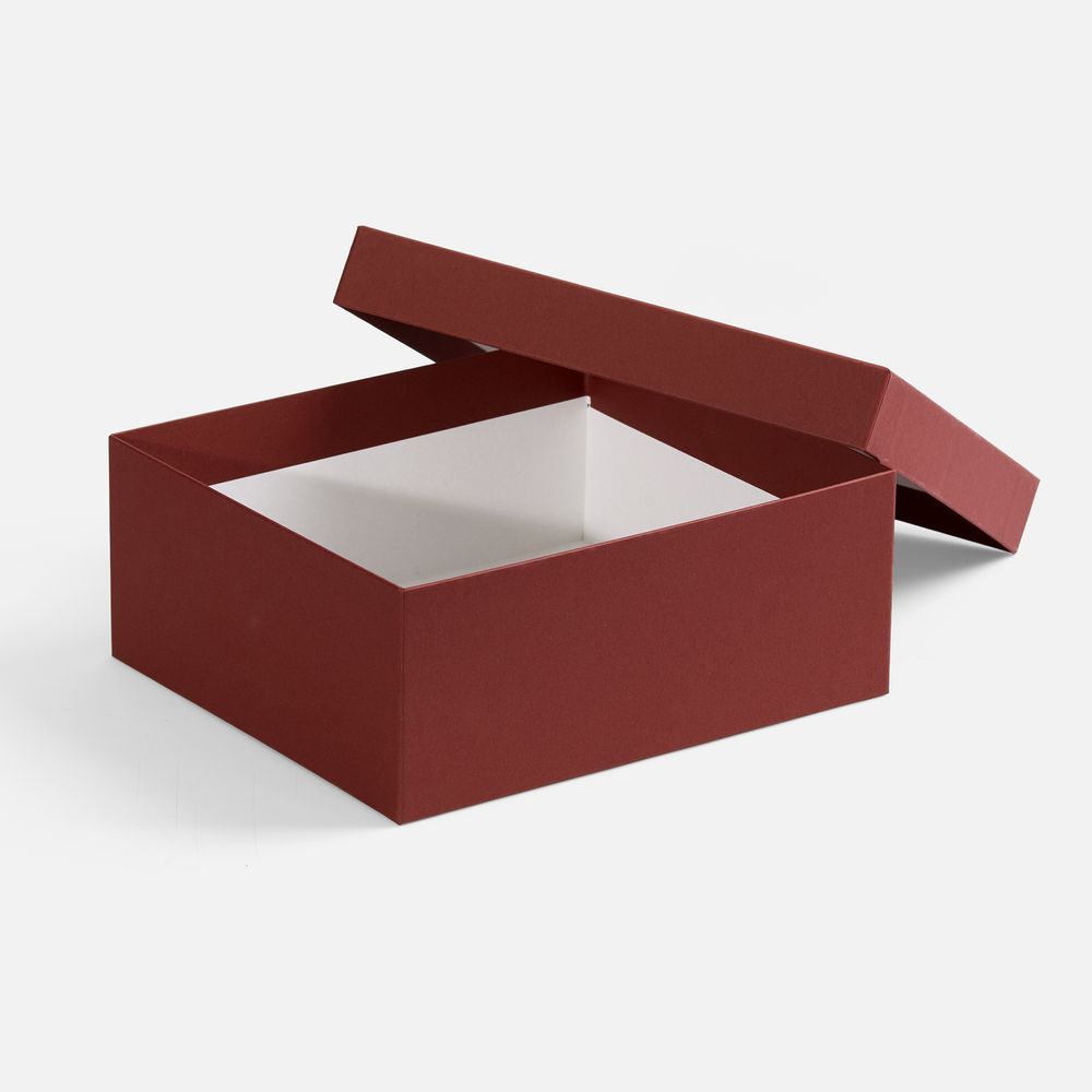 Коробка Recollection, бордовая-2